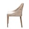 Bali & Pari Lara Bohemian Grey Kubu Rattan and Mahogany Wood Dining Chair 245-13719-ZORO - alternate 10